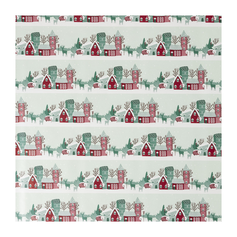 Kerstpapier - diverse varianten - 70x200 cm 