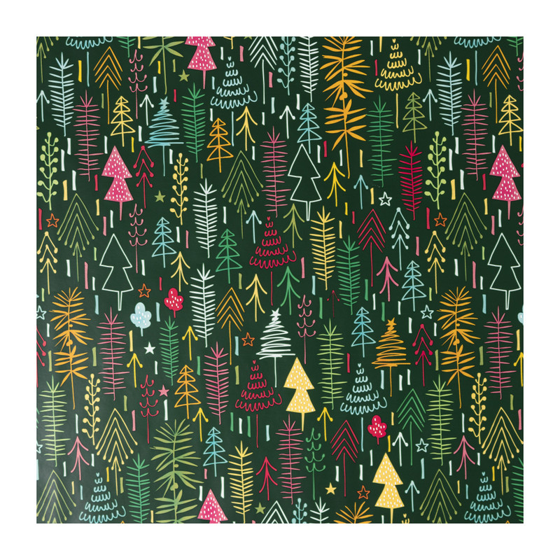 Kerstpapier - diverse varianten - 70x200 cm 