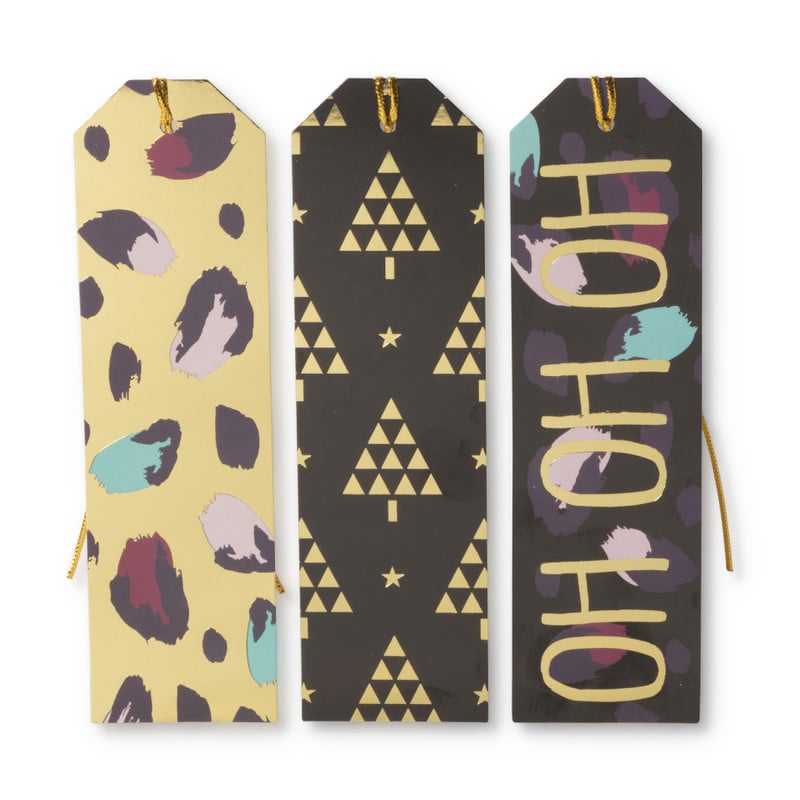 Cadeaulabels - leopard - set van 6