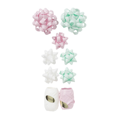 Cadeaulinten en strikken mix - pastel 