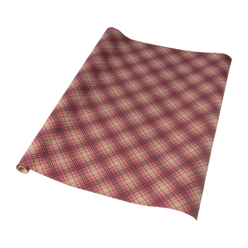 Kerst inpakpapier kraft - diverse varianten - 70x200 cm