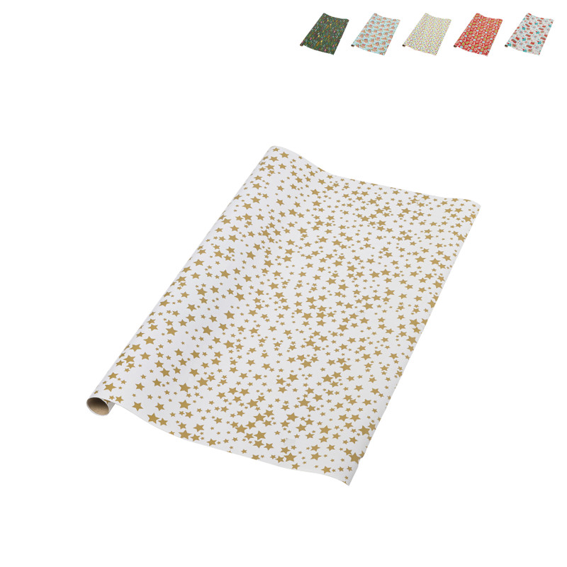 Kerst inpakpapier - diverse varianten - 70x200 cm