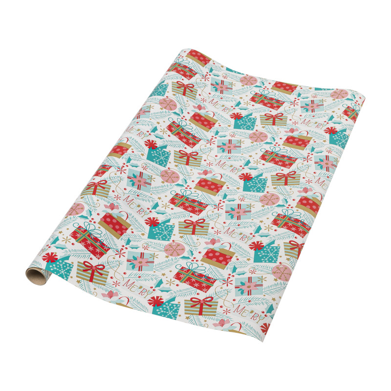 Kerst inpakpapier - diverse varianten - 70x200 cm