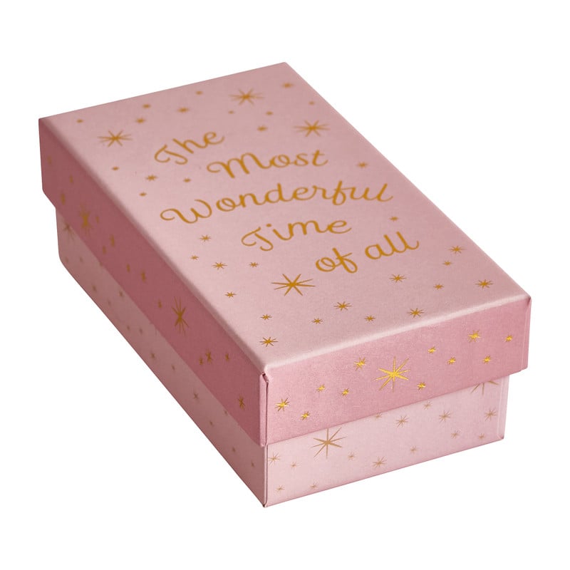 Cadeaudoos - merry christmas - 12x7x4 cm 