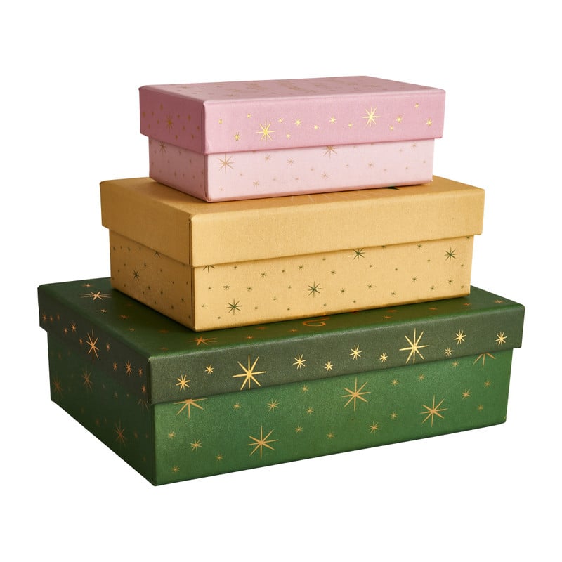 Cadeaudoos - merry christmas - 12x7x4 cm 