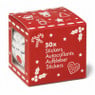 Kerst naamstickers - diverse varianten - set van 50