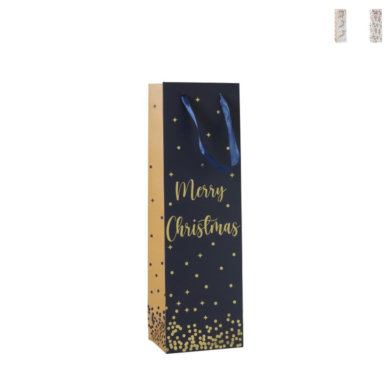 Wijn cadeautas - diverse varianten - 39x12x9.5 cm