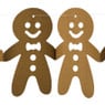 Kerstslinger gingerbread - bruin - 3.2 meter