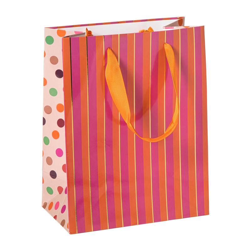 Cadeautas holly jolly maat M - diverse varianten