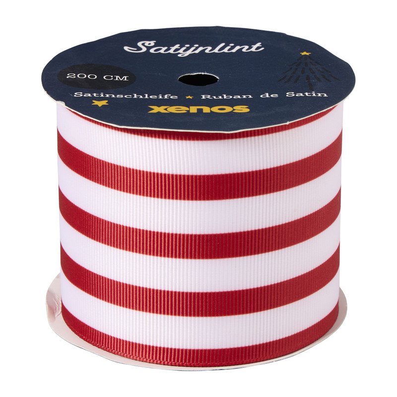 Kerstlint breed 6.3cmx1m - 6.3x200 cm - diverse varianten