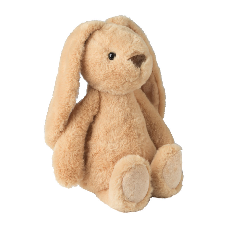 Knuffel haas - wit - 25 cm 