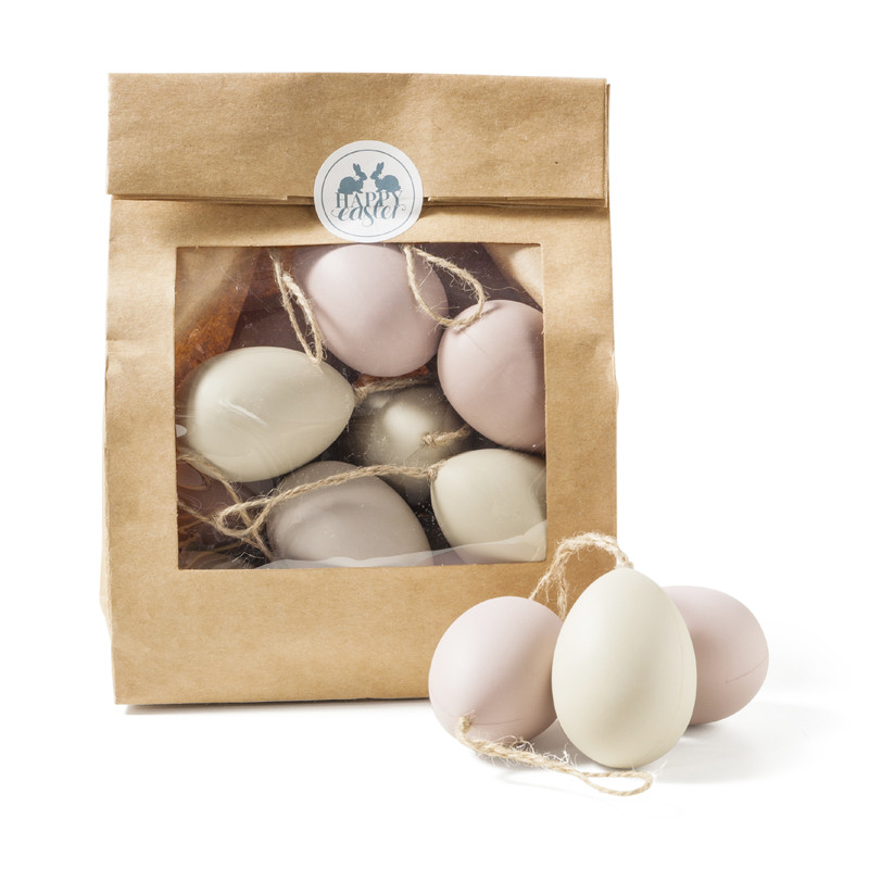 wetgeving Reizen Drank Decoratie eieren kunststof - set van 21 | Xenos