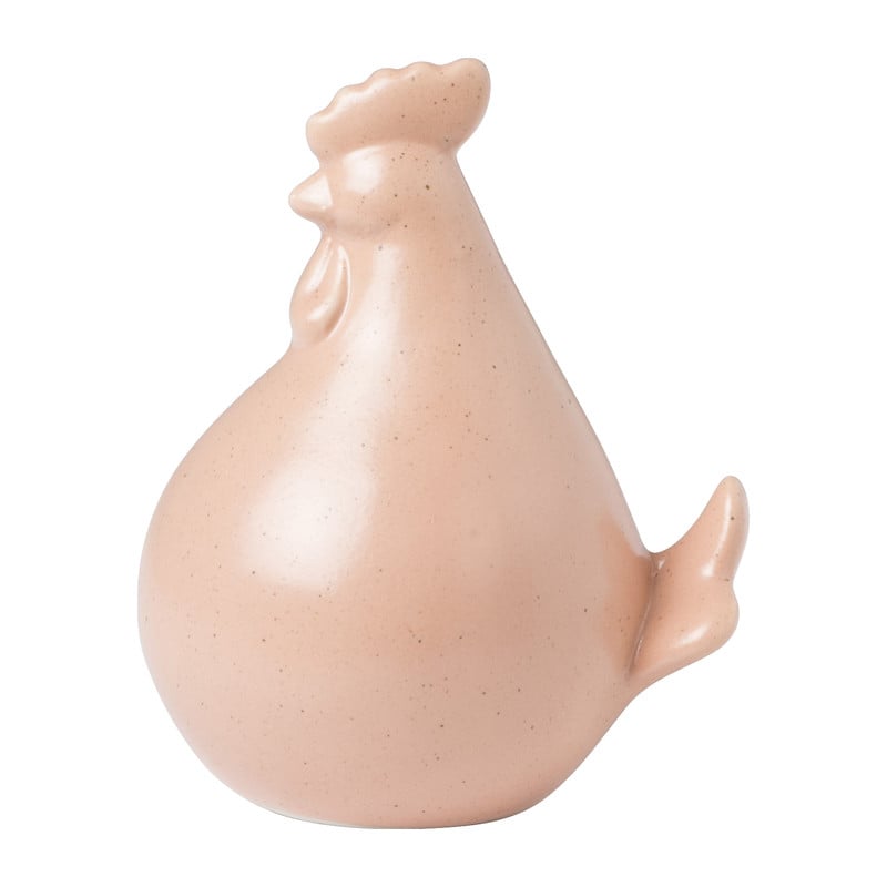 Kip roze - diverse kleuren - 8.5x6.5x10 cm