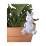 Pothanger konijn - diverse kleuren - 9.5x10x7.5 cm