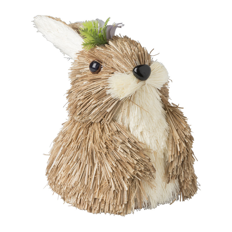 Konijn stro klein - diverse varianten - 10x9x7 cm