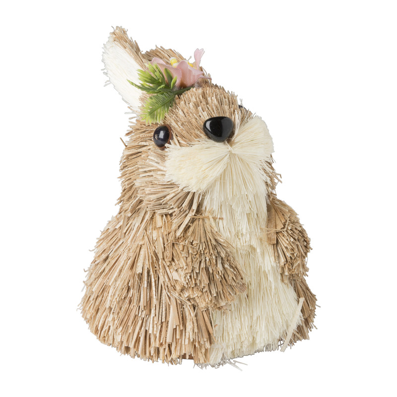 Konijn stro klein - diverse varianten - 10x9x7 cm