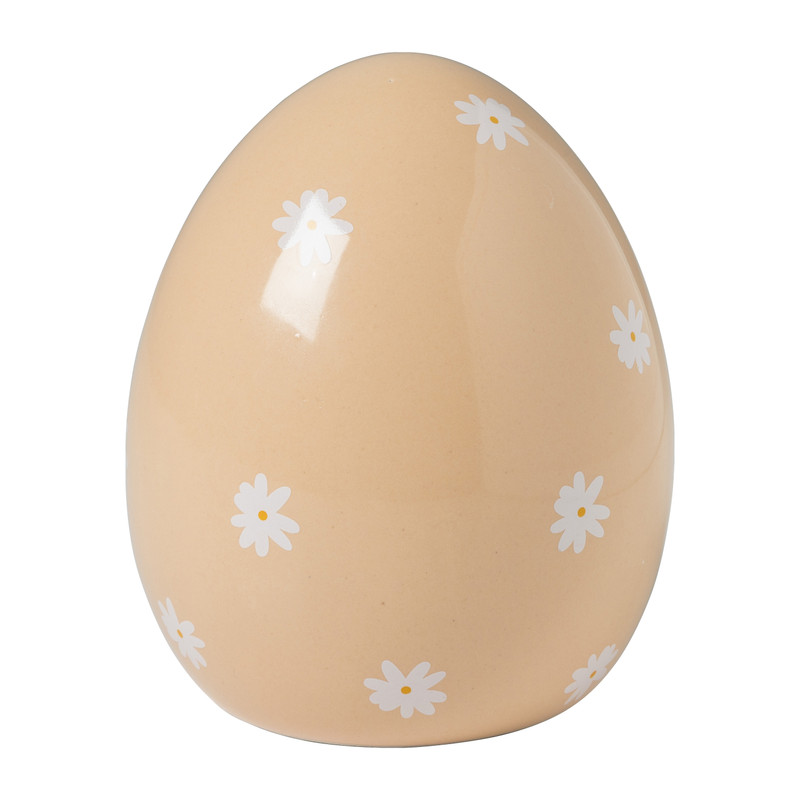 Ei groot - diverse kleuren - ø10x12 cm