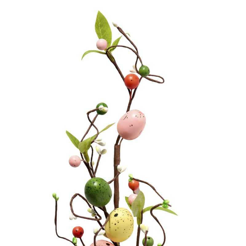 Paastak met eieren - 60 cm