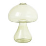Paddenstoel vaasje - groen - ø8.5x10.5 cm