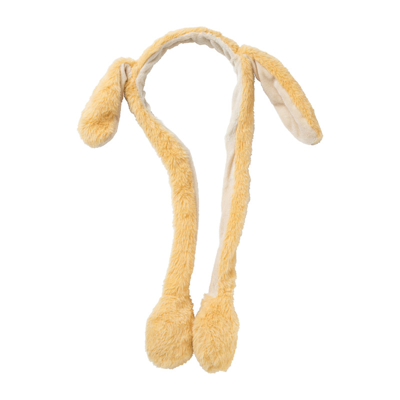 Haarband konijnen oren - bruin - 45x27x4 cm