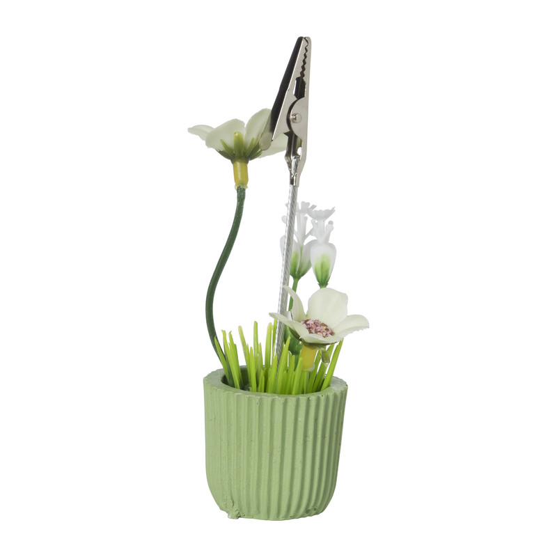 Fotoclip bloempot - diverse kleuren - ø3.4x11 cm