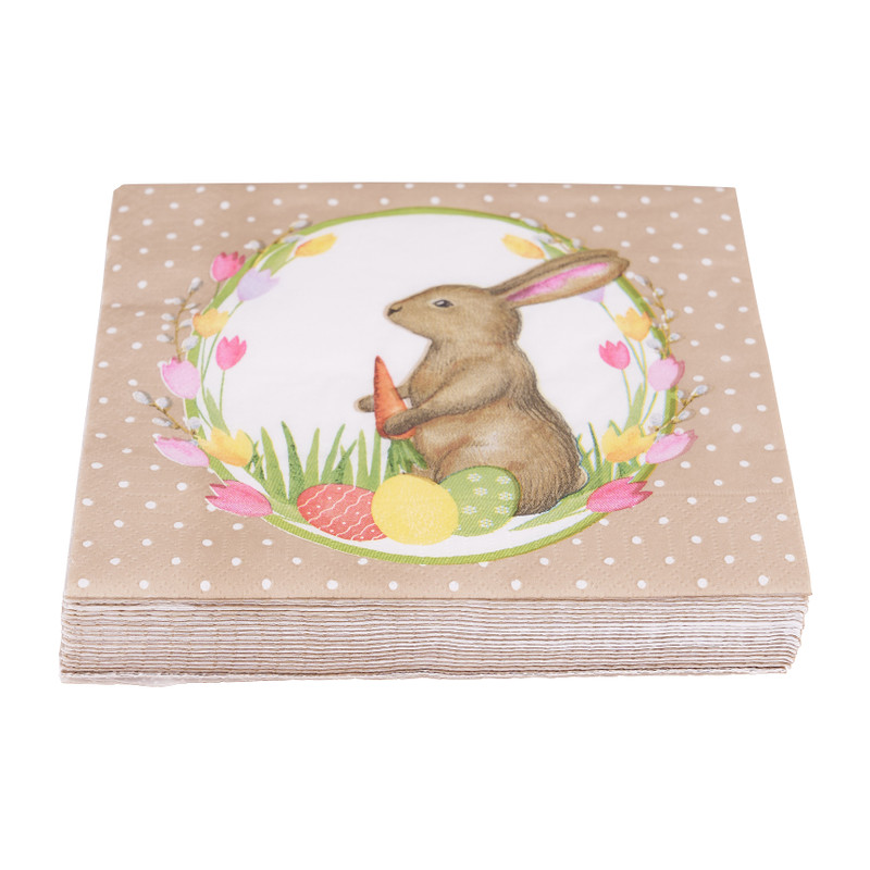 Servetten mr rabbit - konijn met wortel