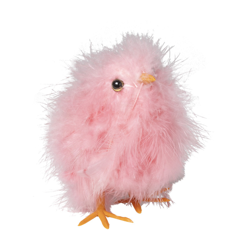 Kuiken veren - diverse varianten -11x8x5 cm 