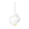Hanger kuiken pluche - diverse varianten - 9x8x7.5 cm