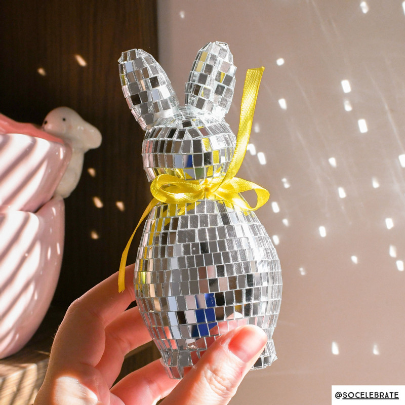 Disco paashaas - ø6.5x15 cm