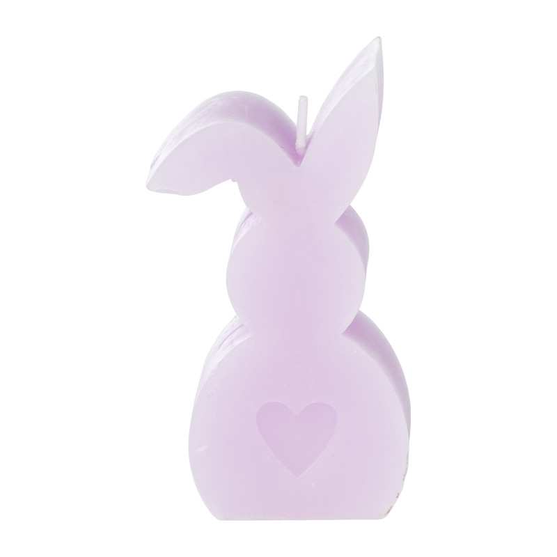 Kaars konijn - diverse varianten - 12x5.5x4 cm