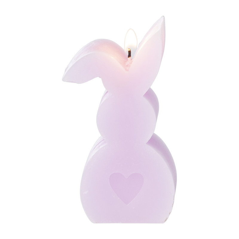 Kaars konijn - diverse varianten - 12x5.5x4 cm