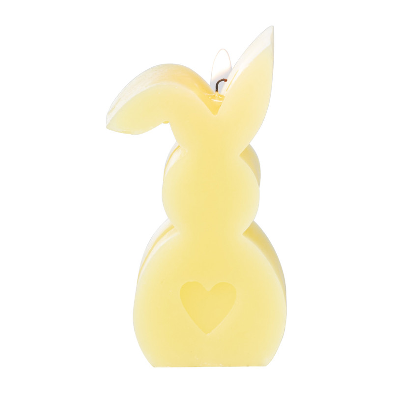 Kaars konijn - diverse varianten - 12x5.5x4 cm