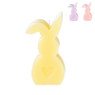 Kaars konijn - diverse varianten - 12x5.5x4 cm