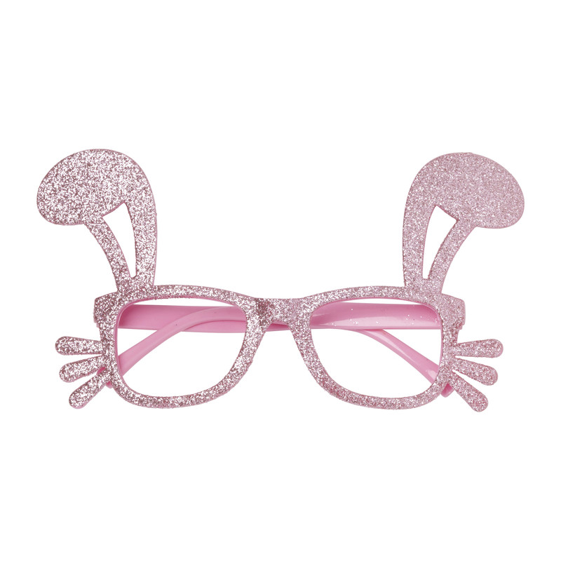 Paasbril - diverse varianten - 10x16.5 cm