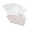 Paasservet konijn - papier - set van 20
