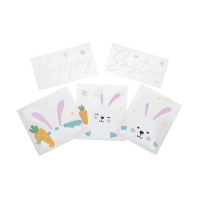Raamstickers pasen - set van 5