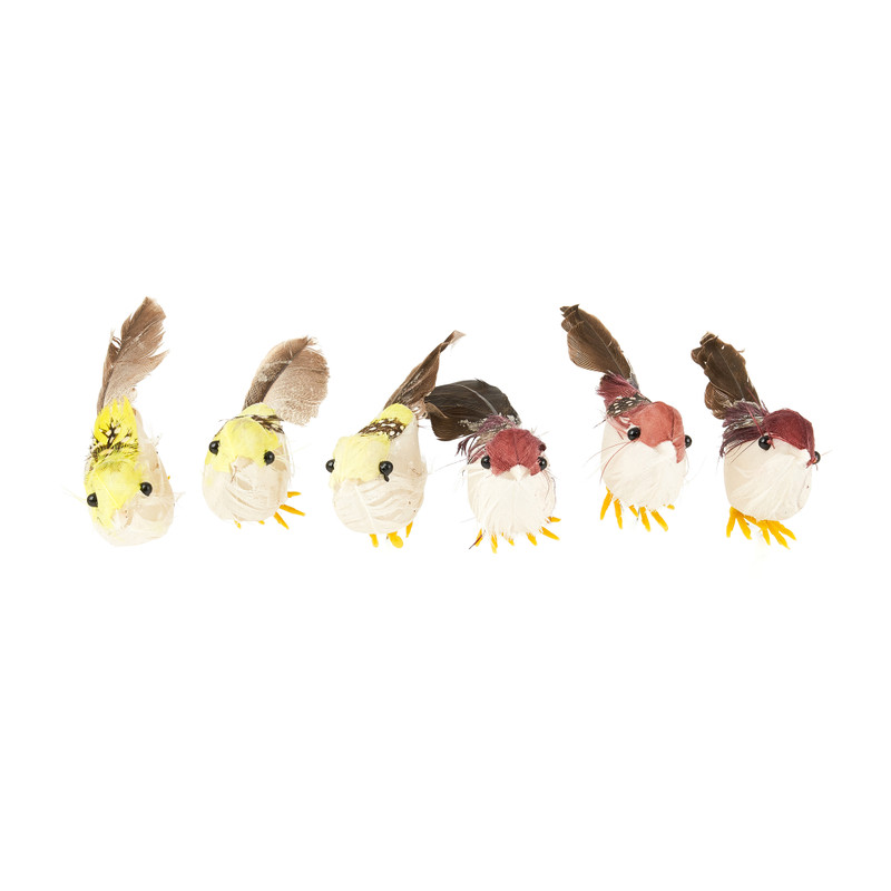 Vogels Pasen - 6 stuks