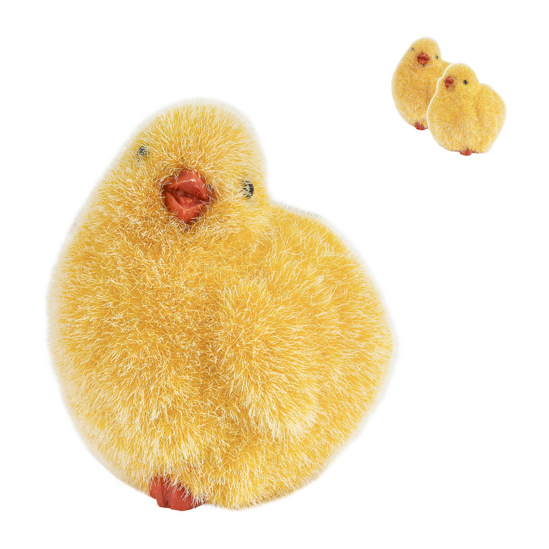 Paaskuiken - diverse varianten - 9 cm 