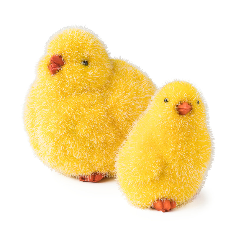 Paaskuiken - diverse varianten - 9 cm 