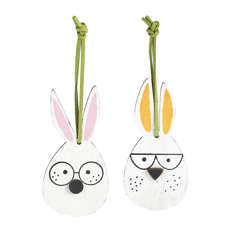 Hanger konijn - 2 stuks
