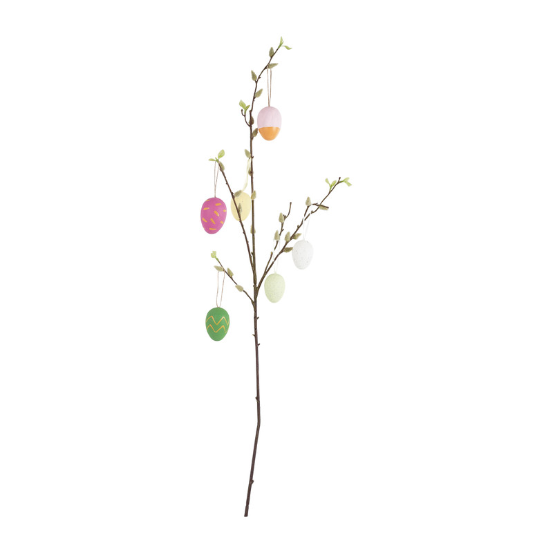 Paaseitjes decoratief - set van 9