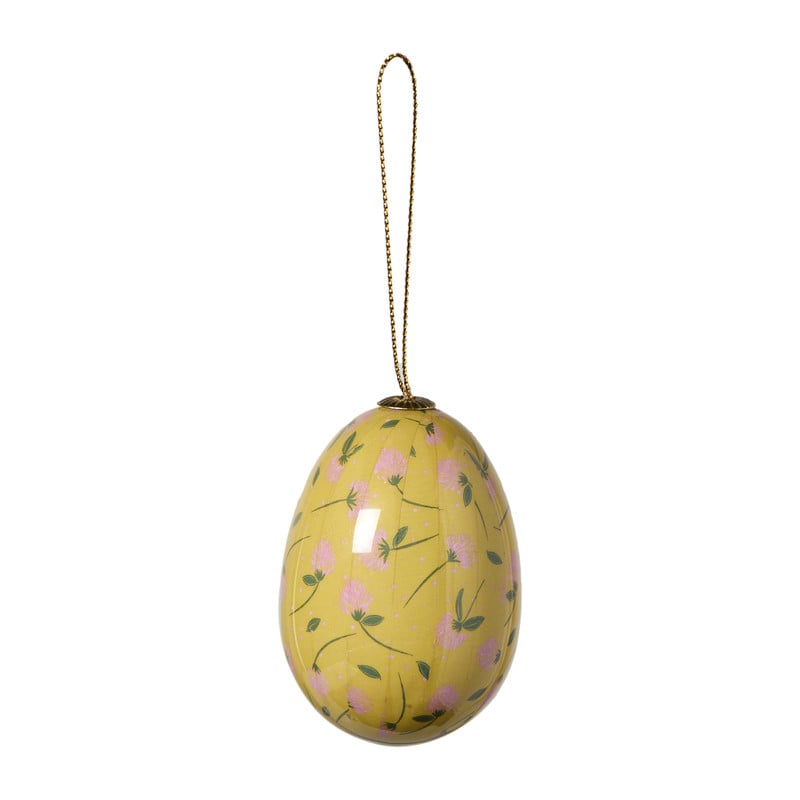 Paashanger gekleurd ei met printje - diverse varianten
