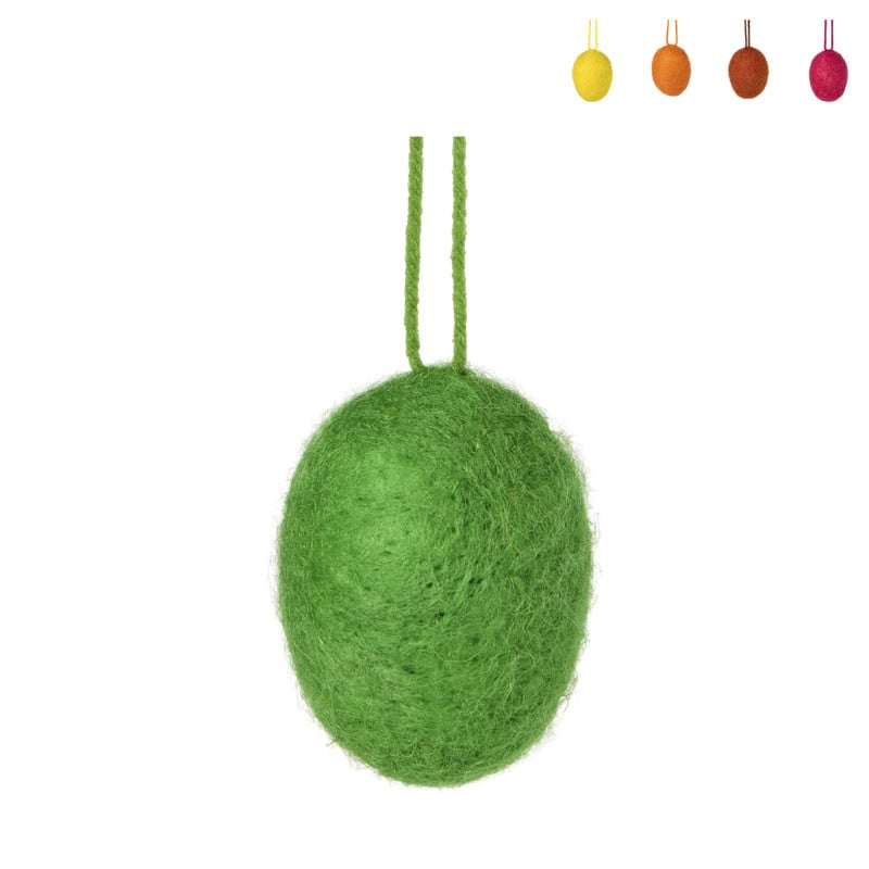 Paashanger wolletje ei groot - multikleur - diverse varianten