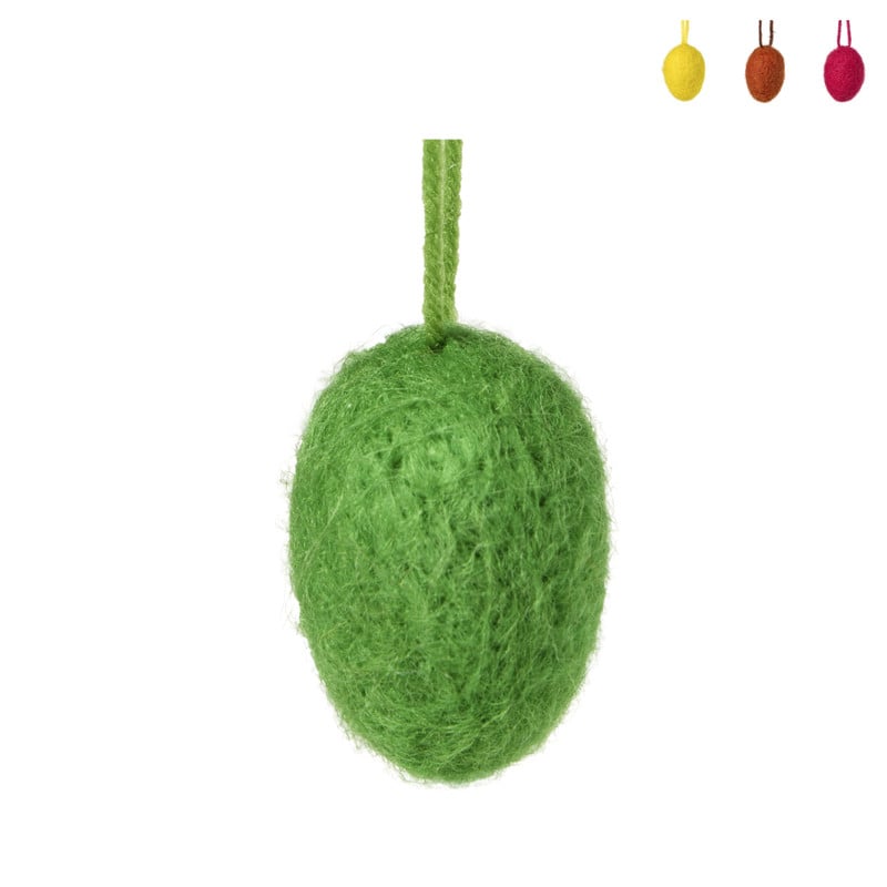 Paashanger wolletje ei klein - multikleur - diverse varianten