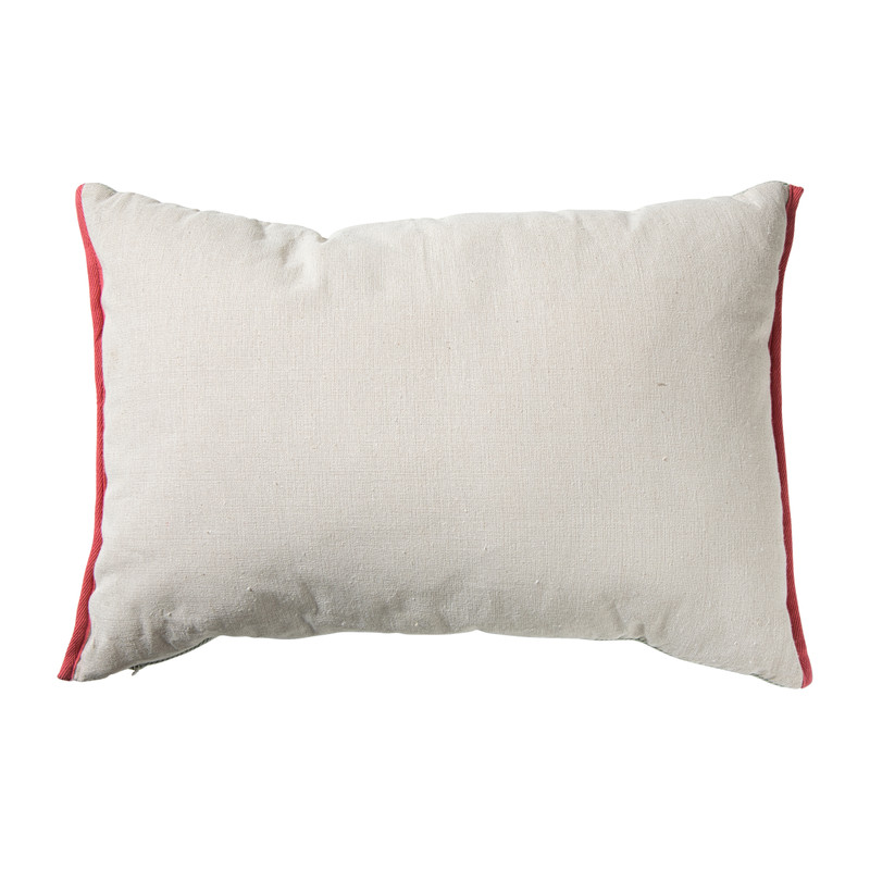 Kussen bloem happy easter - multikleur - 35x50 cm