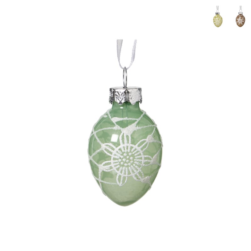 Paashanger ei met macrame - multikleur - diverse varianten