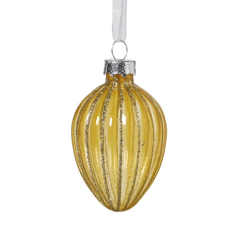 Paashanger ei glitter - multikleur - diverse varianten