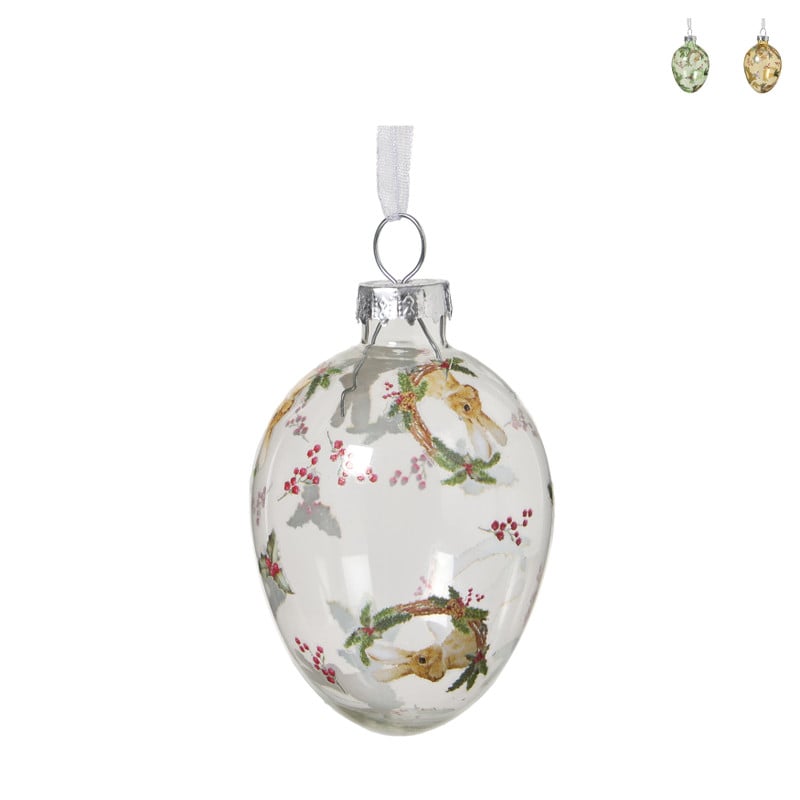 Paashanger ei met print - multikleur - diverse varianten