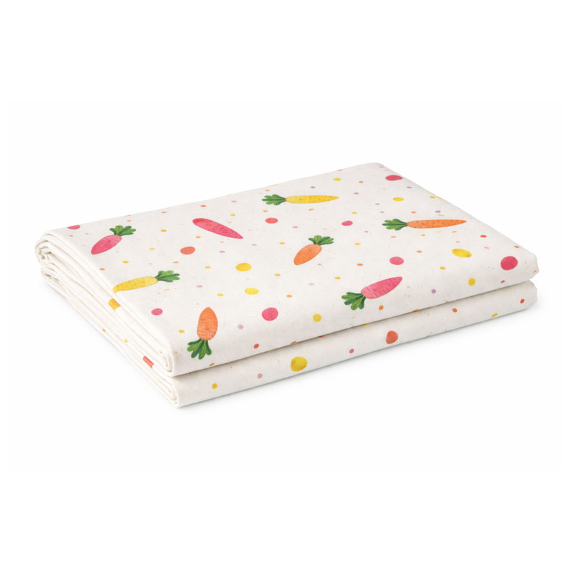 Tafellaken wortel - wit  - 138x220 cm