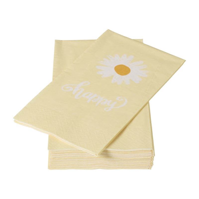 Servetten bloem - 33x40 - set van 20